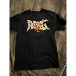 Avatar The Last Airbender Black Short Sleeve Shirt Aang Sz M